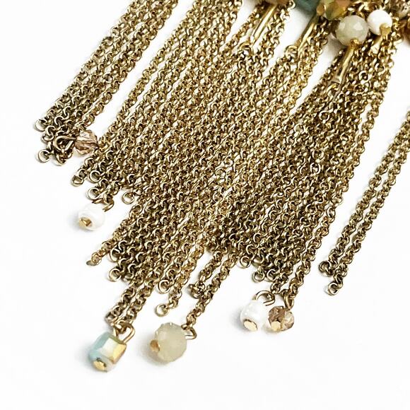 Express Fringe Statement Necklace - Picture 6 of 7